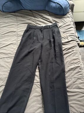 Aritzia effortless pant (Wilfred Black Waistband Trousers)